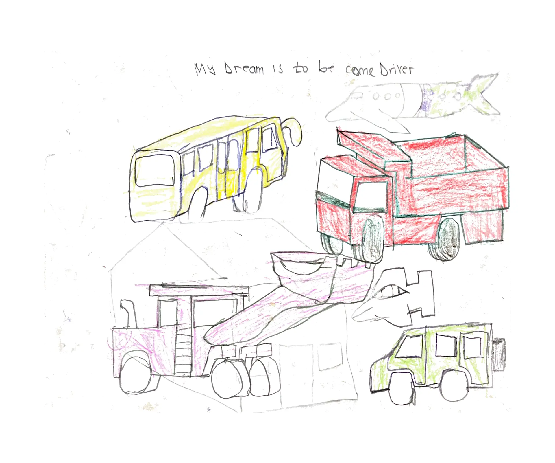 My Dream Is to Be a Driver by Pacifique