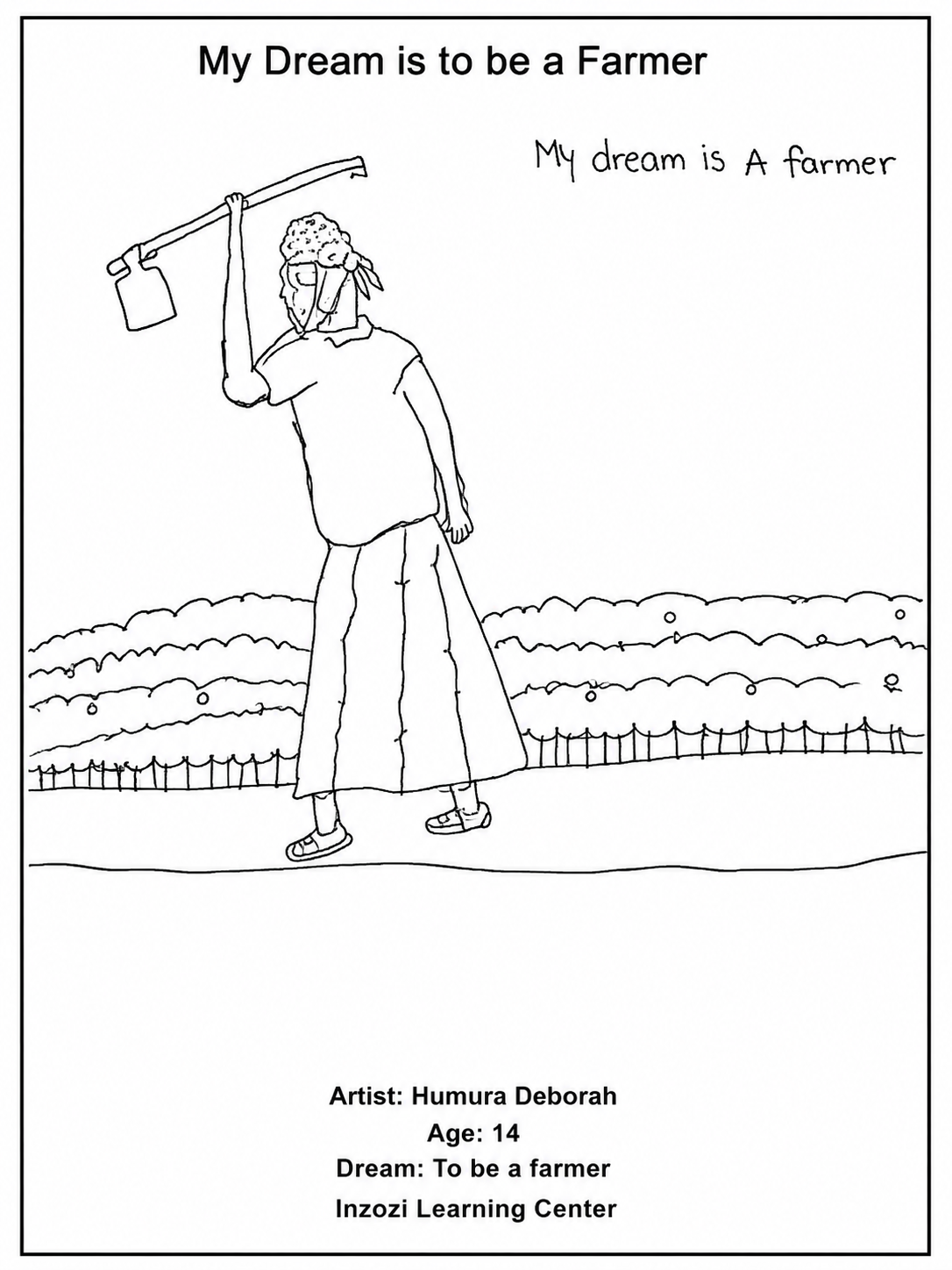 Coloring Page preview — Humura Deborah