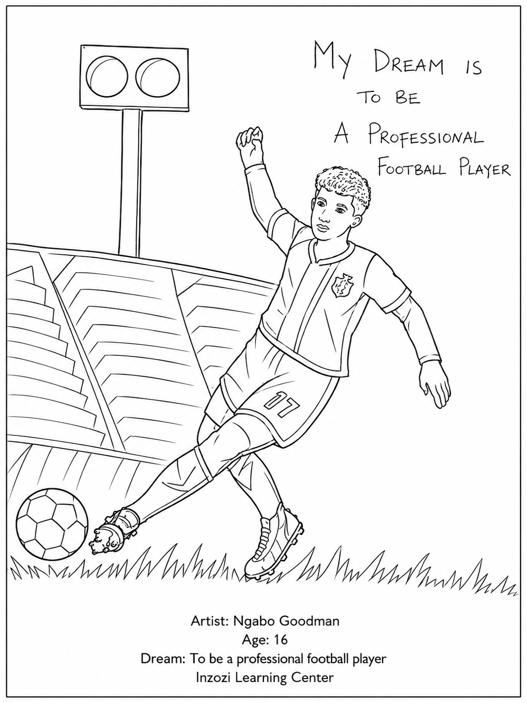 Coloring Page preview — Ngabo Goodman