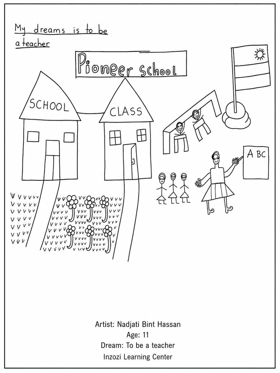 Coloring Page preview — Nadjati Bint Hassan