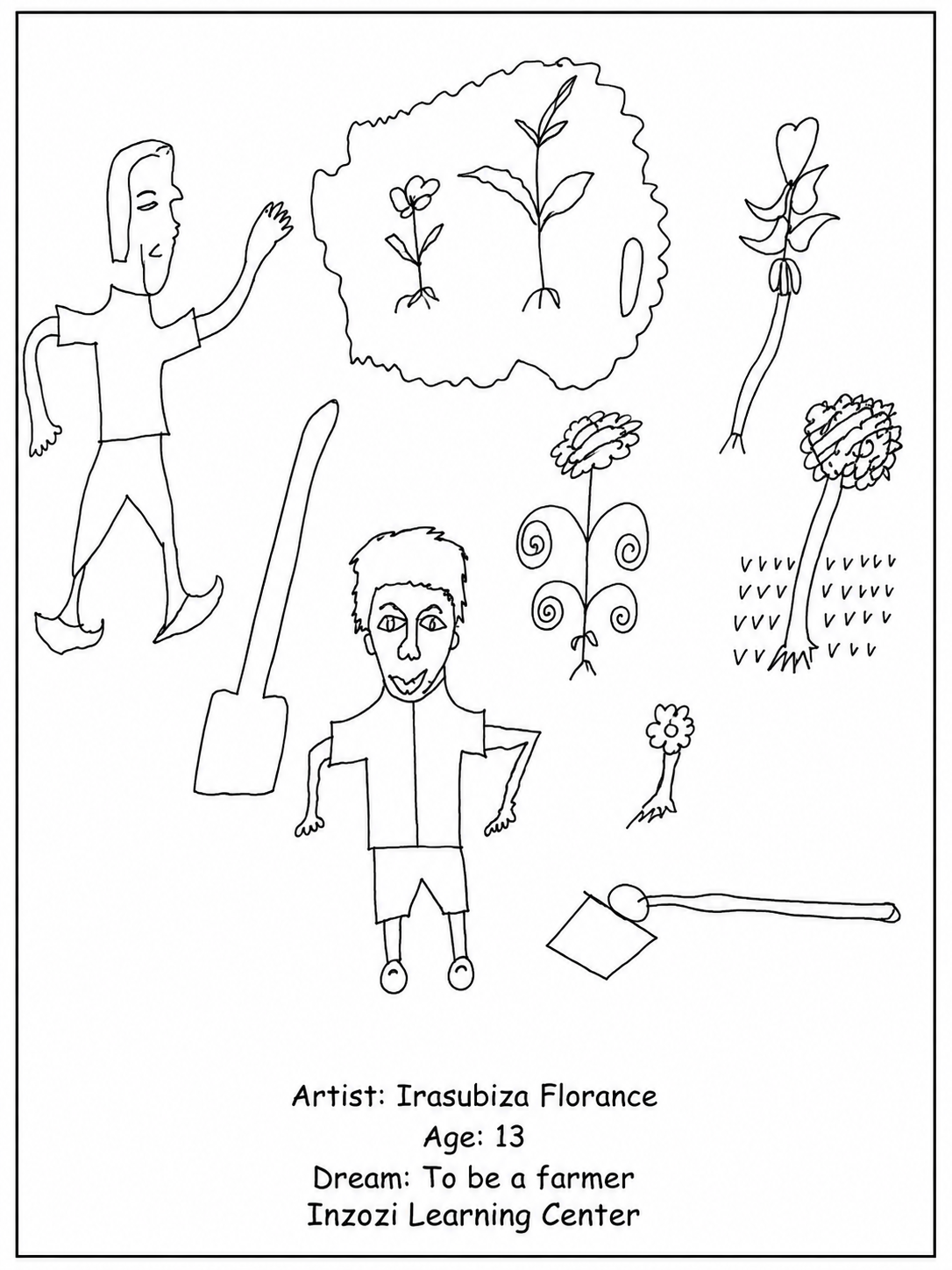 Coloring Page preview — Irasubiza Florance