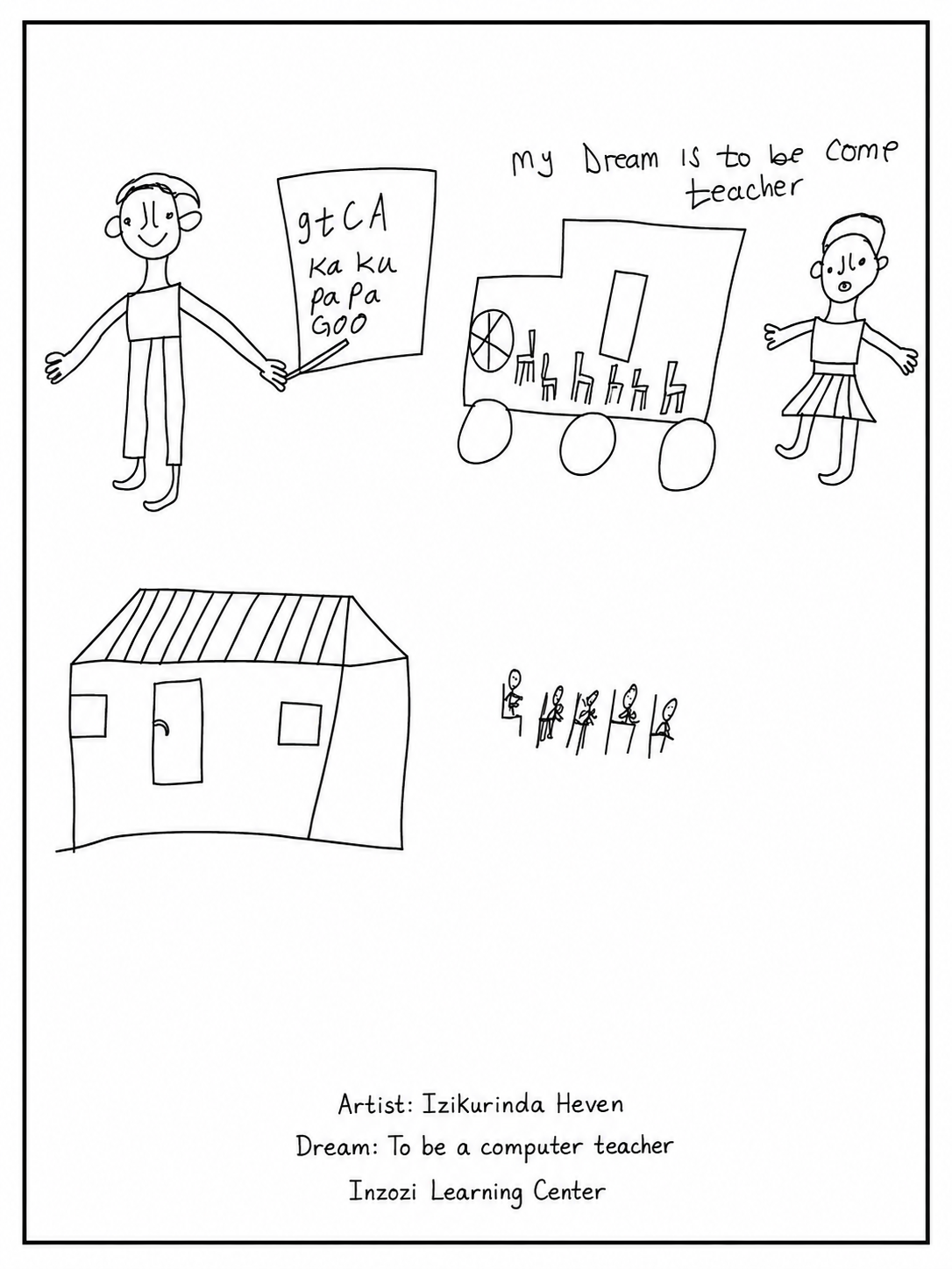 Coloring Page preview — Izikurinda Heven