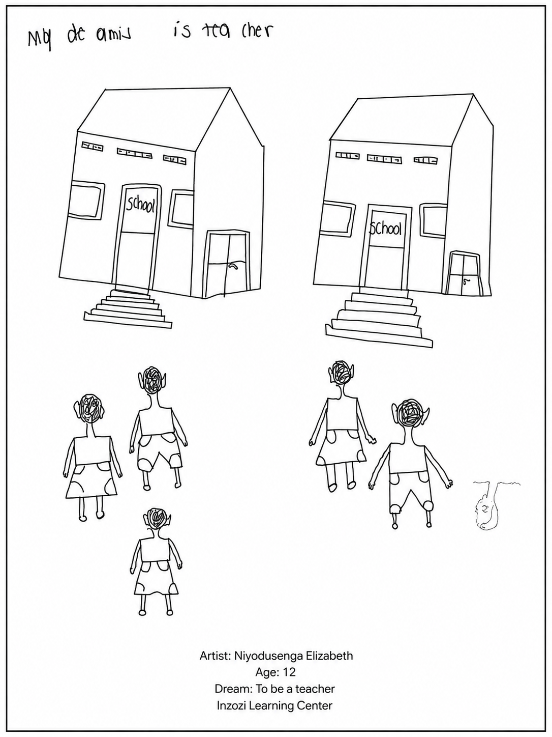 Coloring Page preview — Niyodusenga Elizabeth